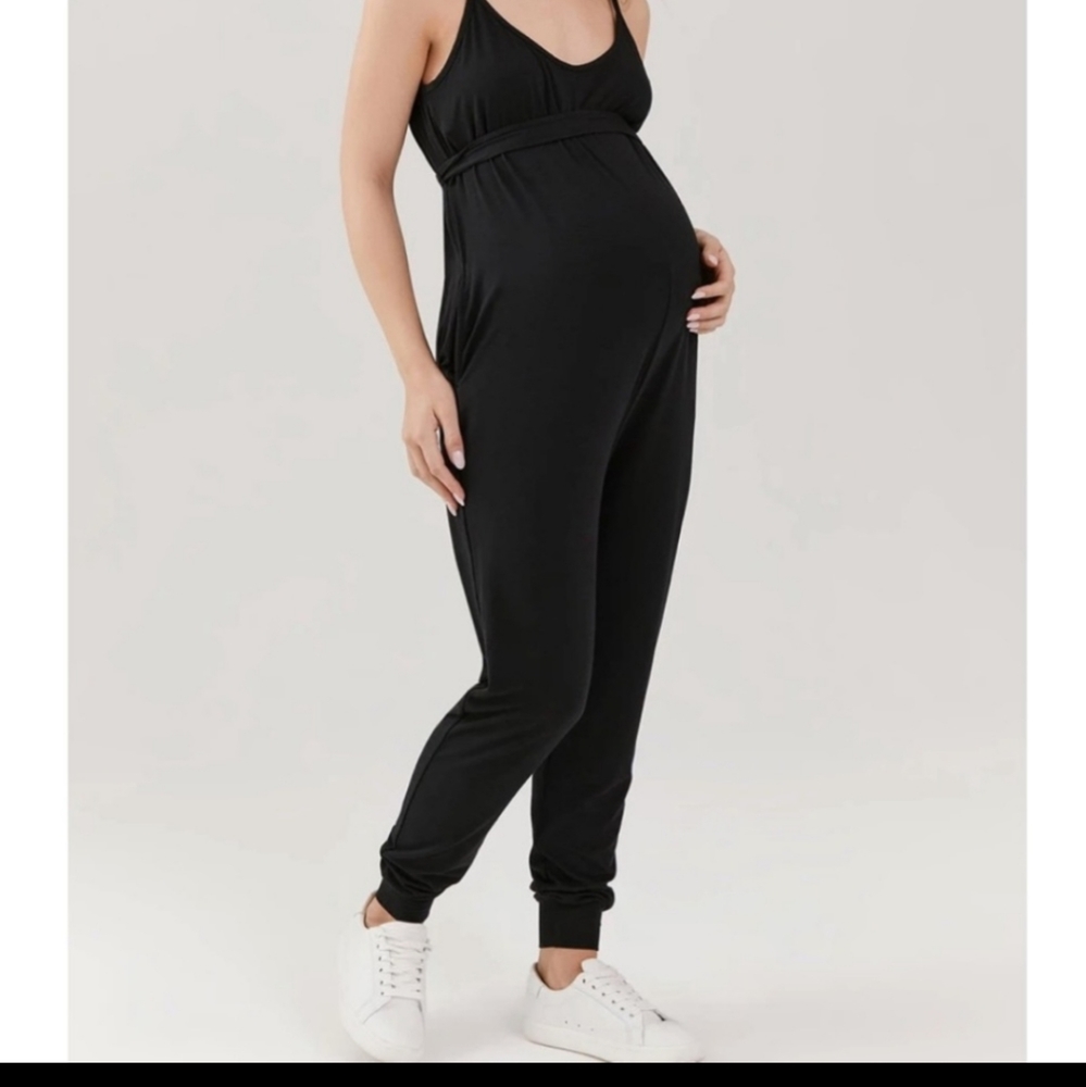 Maternity romper
